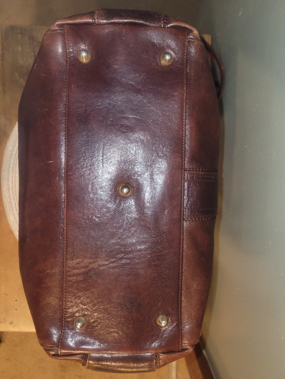 Marino Orlandi Italian leather shoulder bag Vintage - Picture 5 of 9